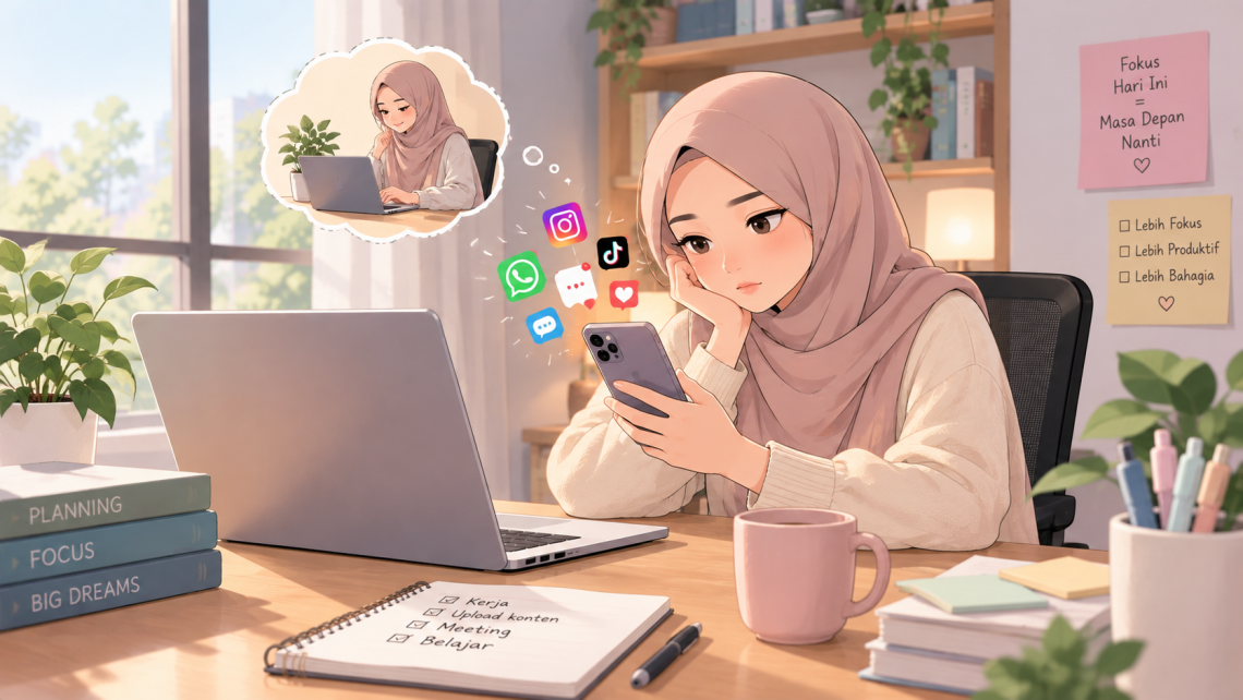 cara fokus kerja